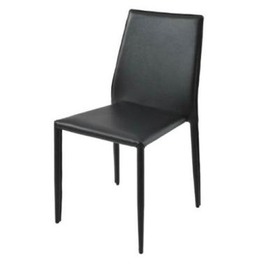Imagem de Cadeira Amanda 6606 em Metal PVC Preto - 23869 - Sun House