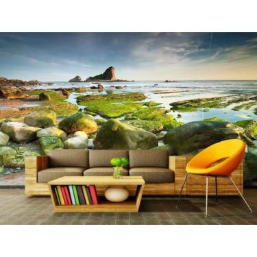 Imagem de Papel de Parede Painel Fotográfico Praia 27 -1,00 X 1,00 - Voce Decora