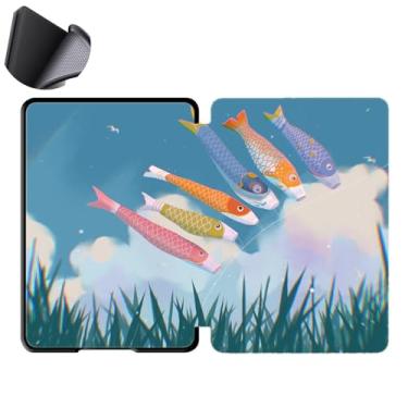 Imagem de Yzlvigrous Capa para Kindle 11th Gen 2024/2022, Casca Traseira de TPU Suave com Sono Automático e Despertar, Modelo Compatível com Tampa de 6 Polegadas: RS23CV/C2V2L3