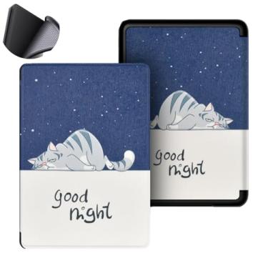 Imagem de Yzlvigrous Capa para Kindle Paperwhite 12th/Colorsoft Signature Edition 1ª Geração 2024, Tampa com Sono/desperta Automático, TPU Macio de 7 Polegadas, Modelo: SA59CP/SA568B/SA569P