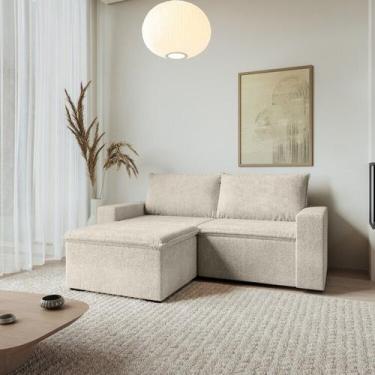 Imagem de Sofá Modular 2 Lugares com Braços Laterais Zen CabeCasa MadeiraOrigina