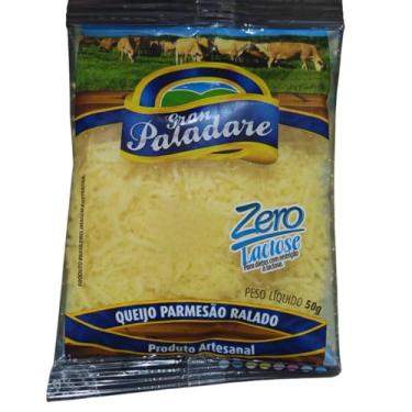Imagem de Gran Paladare Queijo Parmesão Ralado Zero Lactose, Produto Artesanal, 50g