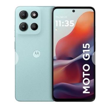 Imagem de Smartphone Motorola Moto G15 512gb 8gb Ram (4+4 Ram Boost) Azul Celest