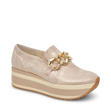 Imagem de Dolce Vita Tênis feminino Jhenee, Nobuck dourado claro, 37
