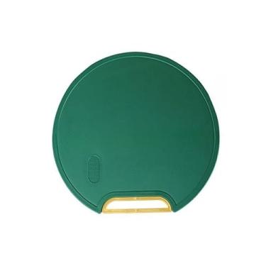 Imagem de Tábua De Corte Antibacteriana À Prova De Mofo Com Suporte Em Pé Para Cozinha(Redondo)