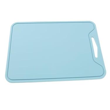 Imagem de YOUTHINK Tábua de Corte de Silicone, Portátil, Antiderrapante para Acampamento de Cozinha, Resistente Ao Calor para Uso Ao Ar Livre (Azul)