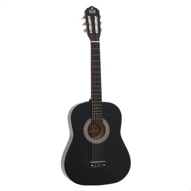 Imagem de Violao Infantil Myth Nylon Acustico Mt36N Preto 3/4