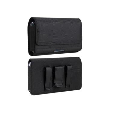 Imagem de Bourisen Capa de telefone universal bolsa de telefone para iPhone Samsung Motoroal Nylon Slot para cartão suporte de cinto para celular para iPhone X/12/13/14/15 iPhone 11/12/13/14/15 Pro para homens