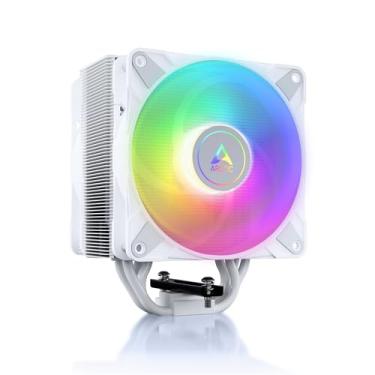 Imagem de ARCTIC Freezer 36 A-RGB, Cooler CPU Torre Branco, 2 Ventiladores P12 PWM, Compatível com Intel LGA1851/1700 e AMD AM5/AM4