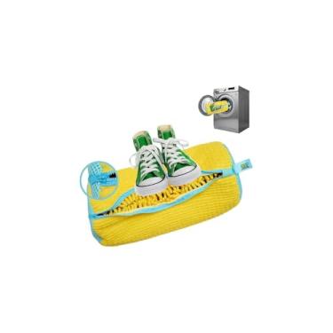 Imagem de Saco para Lavar Roupas, Proteção para Lingeries e Roupas Delicadas, Poliéster, 29x35cm, Fechamento em Zíper, 80g