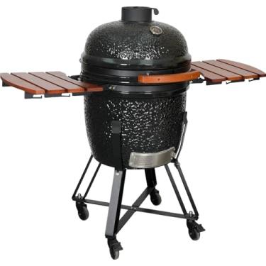 Imagem de Churrasqueira Kamado 24” Chaleur Brasil – Cerâmica Premium, Alta Performance e Sabor Gourmet no Seu Churrasco