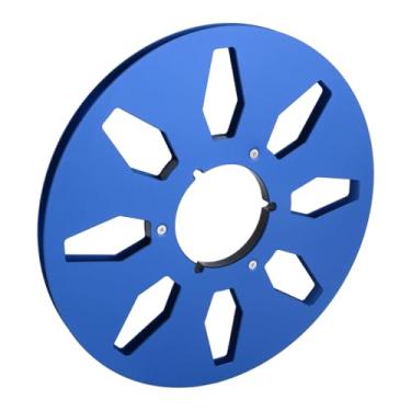 Imagem de Generic Carretel de Absorção de Metal, à Prova de Ferrugem, 1/4 10.5 Unidades, Carretel de Fita Vazio, Substituição de Resistência Ao, Universal para Gravação (Azul)