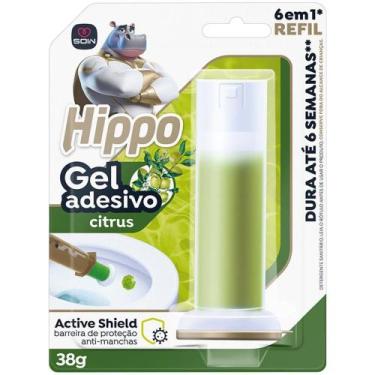 Imagem de Odorizador Sanitário GEL Adesivo Refil Citrus - Soin