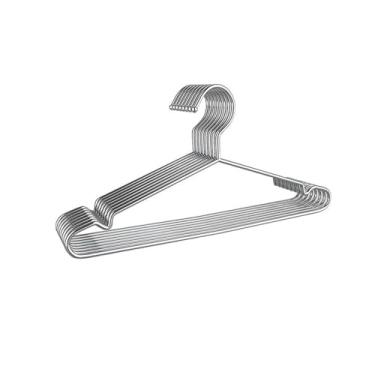 Imagem de Cabide de metal adulto antiderrapante para exibição de roupas para casa cabide de armazenamento de roupas vintage para armário com economia de espaço cabide organizador de pendurar adequado para