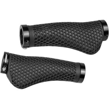 Imagem de GORIX Bicicleta Ergo Grips Absorção de Choque Antiderrapante Bloqueio no Guiador Bicicleta de Montanha (GQZ-3DHIVE)