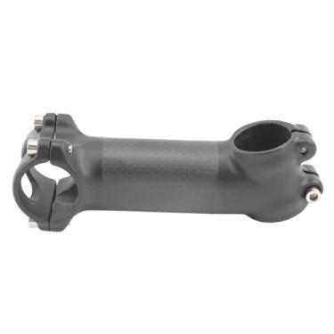 Imagem de Mesa de bicicleta de estrada/montanha em liga de alumínio fosco com fibra de carbono, ângulo de 6 a 17 graus, 31,8 x 60-120 mm(17 degree 110mm)