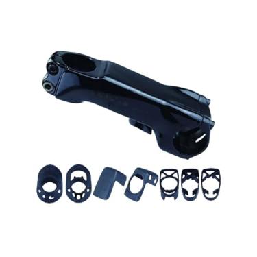 Imagem de Acessórios para bicicleta: Mesa de carbono completa com riser, cabeamento interno integrado e cockpit oculto, compatível com guidões SL7 de 70 mm a 130 mm.(90mm)