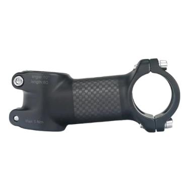 Imagem de Mesa de bicicleta em carbono fosco 10/17/25/35 graus, mesa para MTB 60/70/80/90/100mm, peças para ciclismo de potência(10 degrees-70mm)