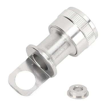 Imagem de KIMISS Suporte de Fivela de Pedal de Liberação Rápida MEIJUN para Bicicleta Dobrável Brompton - Liga de Alumínio Leve e Adaptador de Montagem Com Opções de Instalação de 5 Mm / 10 Mm (Prata)