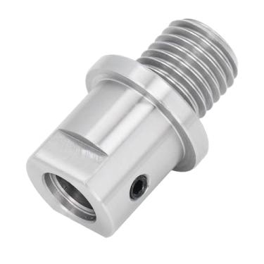Imagem de Hilitand Adaptador de Fuso de Cabeçote de Torno, 1in X 8tpi Masculino 5/8in Construção de Aço de Liga de Diâmetro Interno para Torno de Metal de Madeira