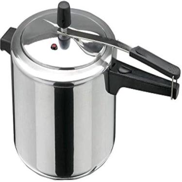 Imagem de Panela de pressao culinaria cozinha alimentos vapor rapido e seguro, resistente.