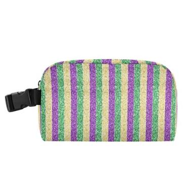 Imagem de TSENQUE Lancheira personalizada com listras de carnaval com glitter para mulheres meninas lancheira masculina infantil lancheira para trabalho portátil rosa fofa bolsa térmica para meninos