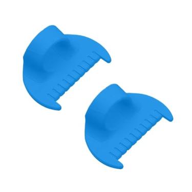 Imagem de Ferramenta de costura simples de 2 peças - Ferramenta de costura de borda de plástico durável para projetos de costura manual DIY, espaçamento de 4 mm, ótimo acessório de costura e calcador, 2 peças