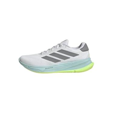 Imagem de adidas Tênis de corrida masculino Supernova Ease, Branco/cinza/semi-flash Aqua, 43
