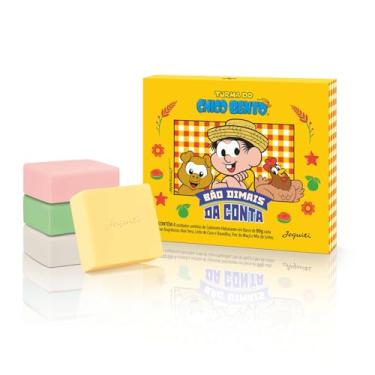Imagem de Estojo Sabonetes Sortidos Chico Bento 4x80g Jequiti