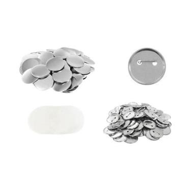 Imagem de Peças Para Máquina De Fazer Botões DIY, 100200 Conjuntos, Consumíveis 