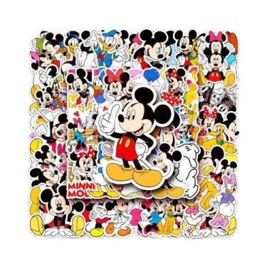 Imagem de Adesivos De Desenho Animado Mickey Mouse, Pato Donald E Minnie, 10, 30