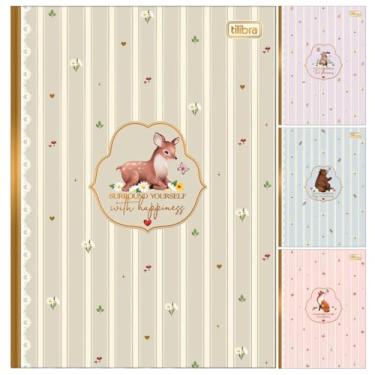 Imagem de Kit C/ 4 Caderno Loveland Brochura Colegial TILIBRA - 80 Folhas