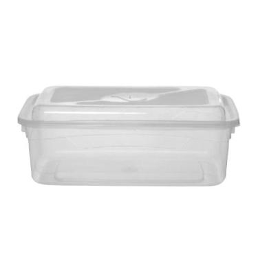 Imagem de Caixa Organizadora Retangular Transparente - 2,5 Litros - Inplast