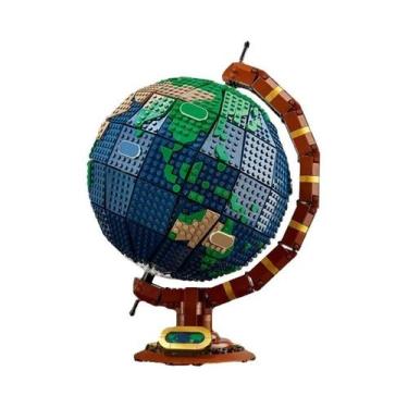 Imagem de Conjunto De Blocos De Montar Criativos De Mapa Do Mundo Com 2585 Peças