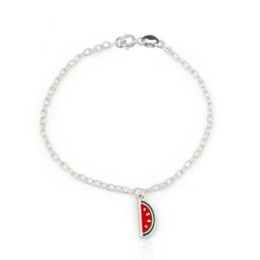 Imagem de Pulseira Prata Infantil Prata 925 Original Delicado - Lojas La&Ny, Mel