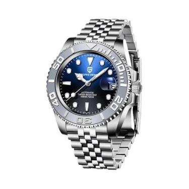 Imagem de Relógio Mecânico Luxuoso Masculino De 40MM, Relógio De Mergulho Automá