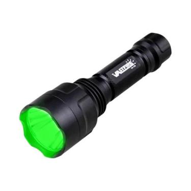 Imagem de Lanterna Tática Vermelha C8 Potente Com Luz Verde, Vermelha E Branca, 