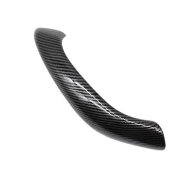 Imagem de Porta Interior Do Carro Esquerda Direita Puxar Alça Exterior Capa Painel Guarnição Substituição Compatível Com Bmw X1 X2 F48 F49 F39 2016-2020 51417417513(Carbon Right)