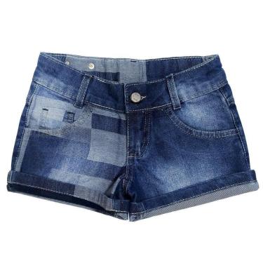 Imagem de Short Look Jeans Barra Dobrada Jeans - 8 - UNICA-Unissex