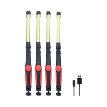 Imagem de Lanterna De Trabalho LED COB Recarregável 360 graus Lâmpada Portátil D