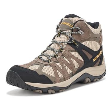 Imagem de Merrell Accentor 3 Bota masculina impermeável para caminhada, Pedra nova/ouro velho, 39