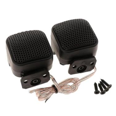 Imagem de Alto-falante Universal de Áudio para Carro XUEMEI Tweeter Alto e Super Potente 12V Bobina Voz Alta Temperatura Saída Cestos Não Magnéticos Plástico Nível Automotivo Robusto Tamanho Compacto Fácil Inst