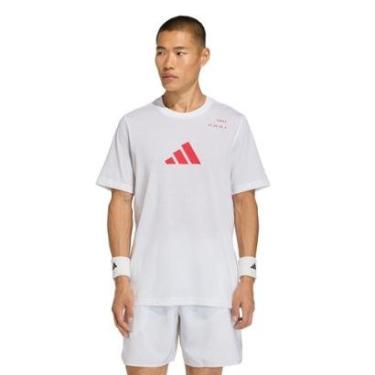 Imagem de Camiseta Estampada Tennis Category Adidas Masculina-Masculino