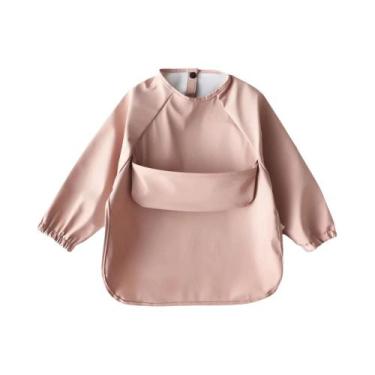 Imagem de Avental De Pintura Impermeável Para Bebês Com Mangas Longas, Acessório