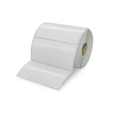 Imagem de Etiqueta Adesiva Couchê 10x5cm / 100x50mm Branca