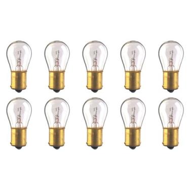 Imagem de CEC Industries #1651 lâmpadas, 5 V, 3 W, base BA15s, formato S-8 (caixa com 10)