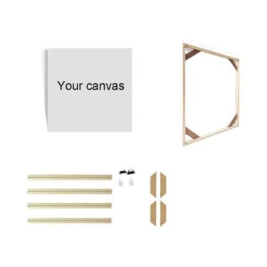 Imagem de Quadros De Parede Grandes Em Tela De Madeira 50x70 60x90 80x120cm Para