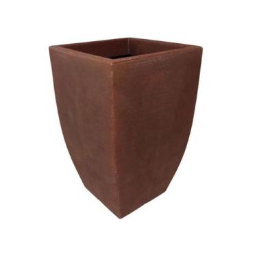 Imagem de Vaso De Plantas Quadrado Para Decoração Sala E Jardim 74x44 - Alpe & A