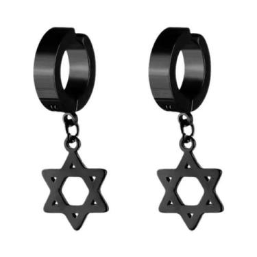 Imagem de Brincos De Clipe Com Pingente De Cruz Da Moda, Sem Furo, Para Homens E