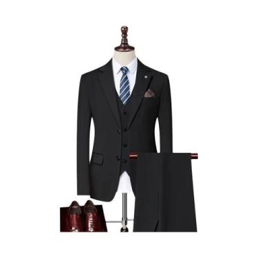 Imagem de Conjunto De Terno Masculino Elegante 2025 De Alta Qualidade Para Negóc